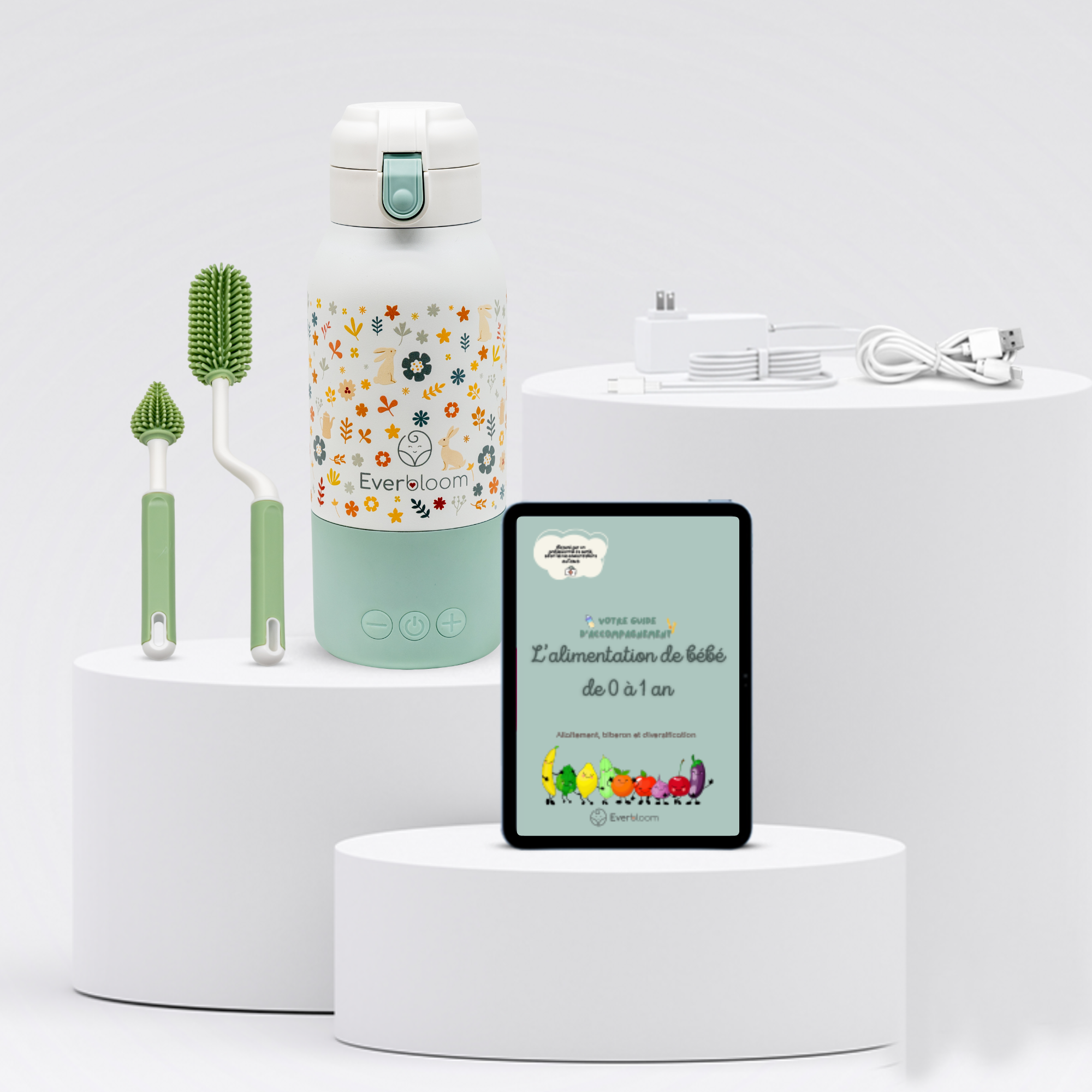 Chauffe-biberon nomade Warm & Go + E-book Offert