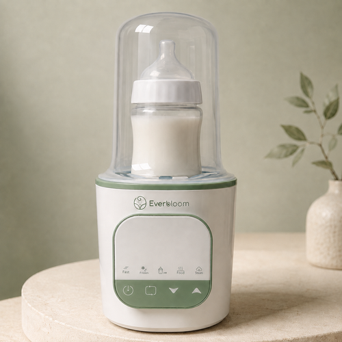 Chauffe-biberon Everbloom Warm&Grow 5-en-1 – visuel produit