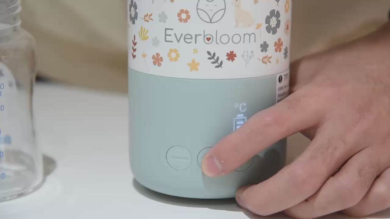 Tutoriel d’utilisation du chauffe-biberon nomade Warm & Go Everbloom